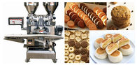 2 οριζόντιο μπισκότο χοανών που κατασκευάζει τη μηχανή για τις κυλημένες πίτες, μηχανή κατασκευαστών μπισκότων