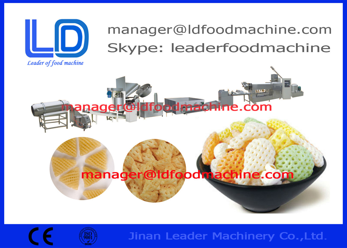 Τρισδιάστατα μηχανήματα σβόλων πρόχειρων φαγητών αμύλου μανιόκων/αμύλου καλαμποκιού για την κατασκευή τροφίμων πρόχειρων φαγητών